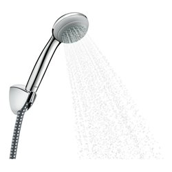 hansgrohe Brausehalterset Crometta 85 1250mm Brauseschlauch, 1jet, chrom
