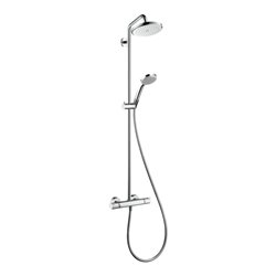 hansgrohe Showerpipe Croma 220 mit Thermostat, chrom