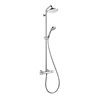 hansgrohe Showerpipe Croma 220 mit Thermostat, chrom