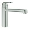 Grohe Spültisch-Einhebelmischer Eurosmart Cosmopolitan supersteel, mittelhoher Auslauf