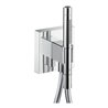 hansgrohe Portereinh Axor Starck Organic m Stabhandbrause 2jet, Schlauch, 120x120mm, chr