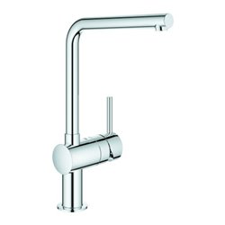 Grohe Spültisch-Einhebelmischer Minta chrom, schwenkbarer L-Auslauf