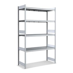 Bito Großfachregal Grundfeld Set, 350kg, Fachboden, glanzverzinkt