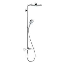 hansgrohe Showerpipe Raindance Select S Brausekopf 240mm, chr, m Thermostat, 2jet