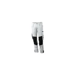 Mascot Hose mit Knietaschen, Stretchstoff Hose weiss