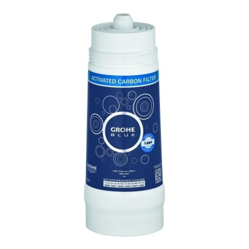 Grohe Aktivkohlefilter Blue Kapazität 3000 l, 3-Phasen-Filter