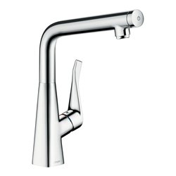 hansgrohe Spültisch-Einhebelmischer 320 Metris Select M71 1jet, chrom