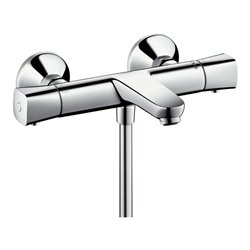 hansgrohe Wannen-Thermostat Ecostat universal 284x82mm, AP, 2 Verbr., Ausl. 194mm, chr