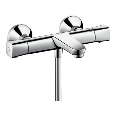 hansgrohe Wannen-Thermostat Ecostat universal 284x82mm, AP, 2 Verbr., Ausl. 194mm, chr