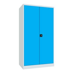 Pavoy Schwerlastschrank, 3 Fachböden a 120 kg, 3 Schubladen a 175 mm, Ral 7035/5012