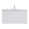 Duravit Möbelwaschtisch Me by Starck 83x49cm, we, m HL, ÜL, Hahnlochbank