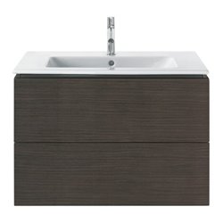 Duravit Möbelwaschtisch Me by Starck 83x49cm, we, m HL, ÜL, Hahnlochbank