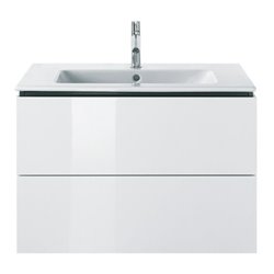 Duravit Möbelwaschtisch Me by Starck 83x49cm, we, m HL, ÜL, Hahnlochbank