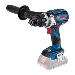 Bosch Akku-Bohrschrauber GSR 18V-110 C, Solo Version mit Zusatzhandgriff