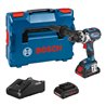 Bosch Akku-Bohrschrauber GSR 18V-110 C, 2 x Akku ProCORE18V, Schnellladegerät, L-BOXX