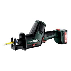 Metabo Akku-Säbelsäge PowerMaxx SSE 12 BL metaBOX 145 12V 2x2Ah Li-Power + SC 30
