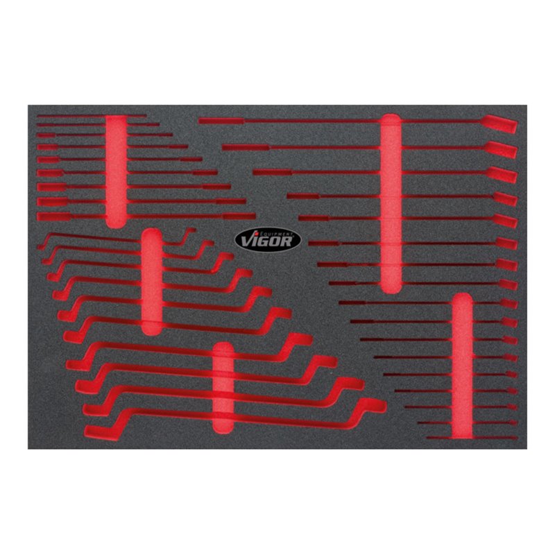 VIGOR Weichschaum-Einlage leer V6643-L