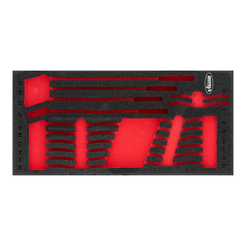 VIGOR Weichschaum-Einlage leer V6723-L