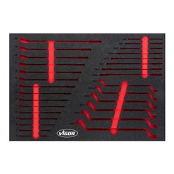 VIGOR Weichschaum-Einlage leer V6726-L