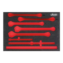 VIGOR Weichschaum-Einlage leer V6820-L