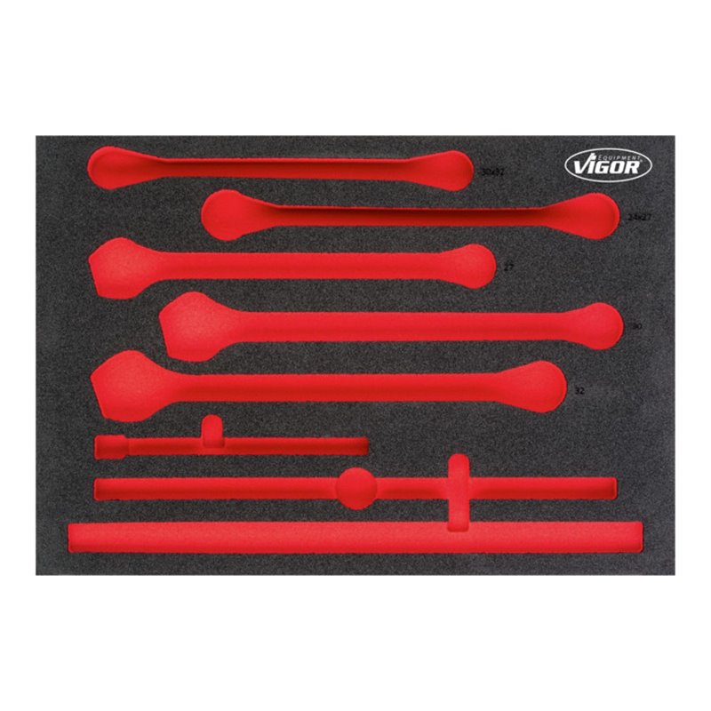 VIGOR Weichschaum-Einlage leer V6820-L