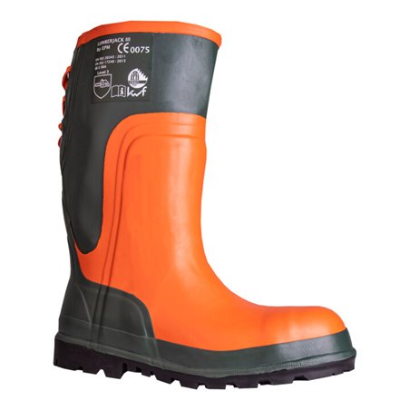 Hase Lumberjack Forstgummistiefel aus Naturkautschuk Größe 48