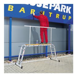 Euroline Geländer für Klappleiter 4x3/4x4 2,00 m