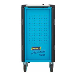 HAZET Werkstattwagen Assistent 179NX-8/244 Schubladen flach: 7 x 81 x 522 x 398 mm Schubladen hoch: 1 x 166 x 522 x 398 mm 244 t