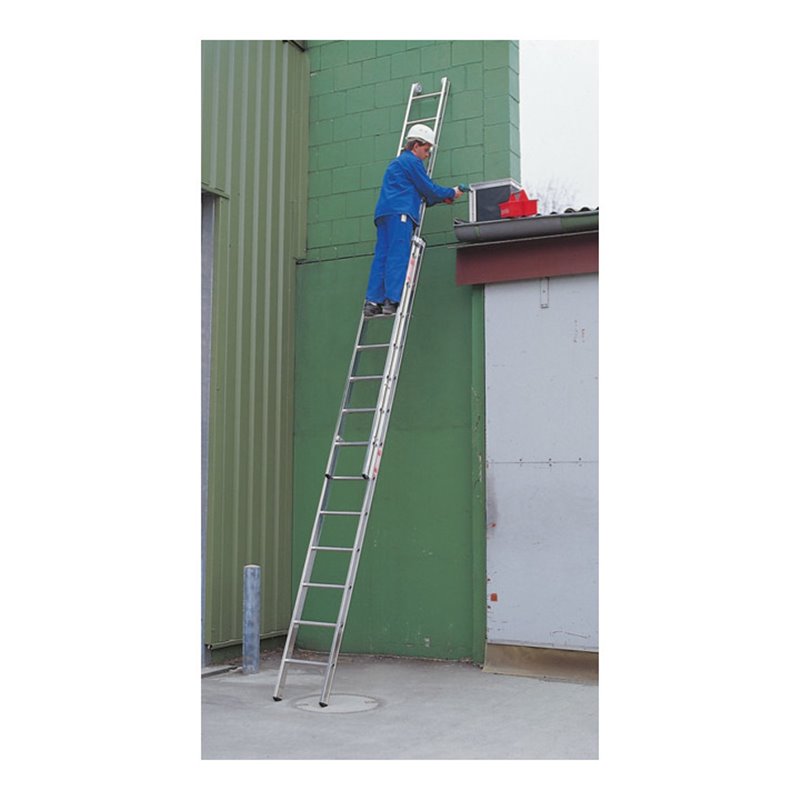 Euroline Alu-Schiebeleiter 2-teilig Nr. 302 2 x 6