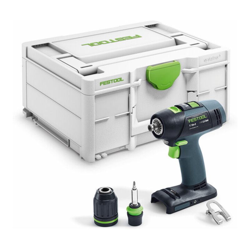 Festool Akku-Bohrschrauber T 18+3-Basic