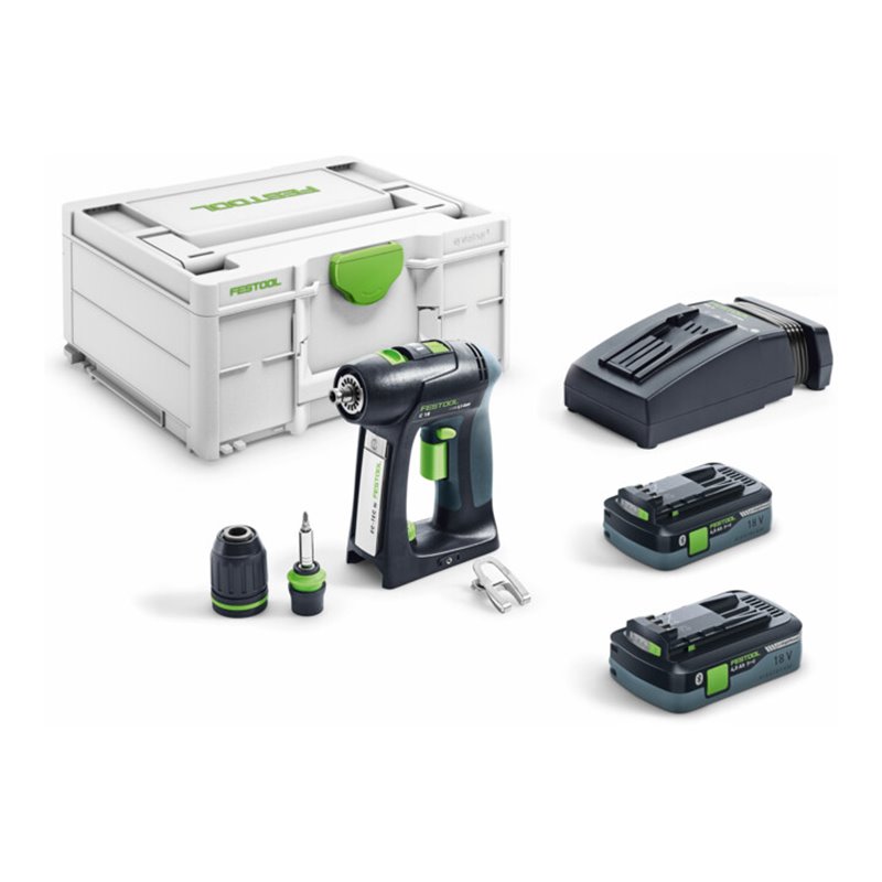 Festool Akku-Bohrschrauber C 18 HPC 4,0 I-Plus