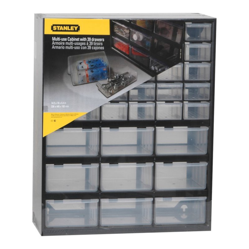Stanley Kleinteilemagazin mit 39 Schubfächern