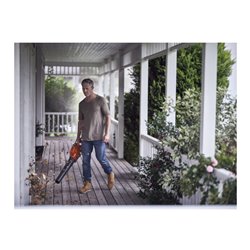 Husqvarna Blasgerät 120iB mit Akku 36V/4Ah und Ladegerät QC80