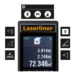 Laserliner Laser-Entfernungsmesser LaserRange-Master T4 Pro