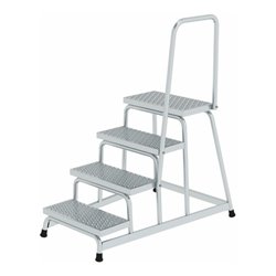 MUNK A-Arbeitspodest R13 starr Handlauf 4Stu