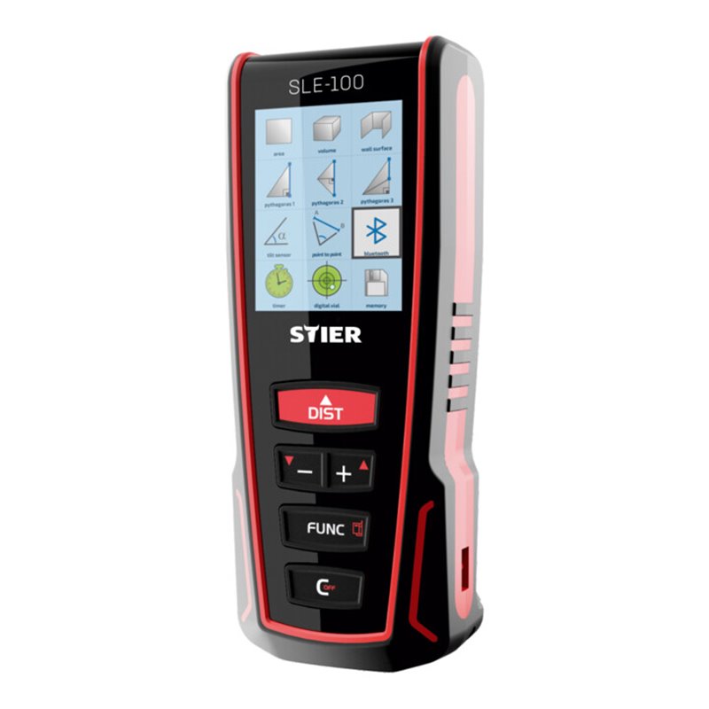 STIER Laser Entfernungsmesser SLE-100 100m