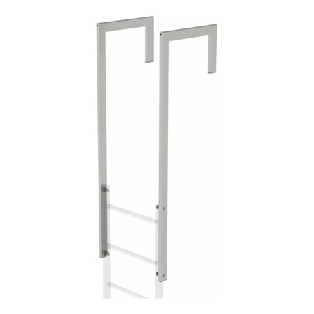 MUNK Ausstiegsholm abgewinkelt Edelstahl