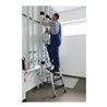 MUNK Aluminium -Stehleiter 250kg einseitig clip-step R13 5 St.