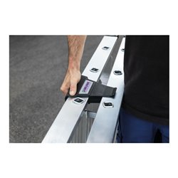 MUNK Aluminium -Stehleiter 250kg einseitig clip-step R13 6 St.