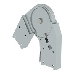 MUNK Automatik-Stahlscharnier Klappleiter