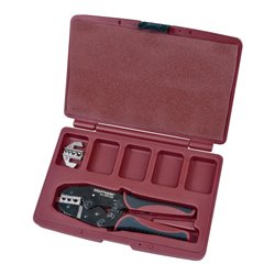 Kraftwerk Ratschen-Hebel-Crimpzangen-Koffer