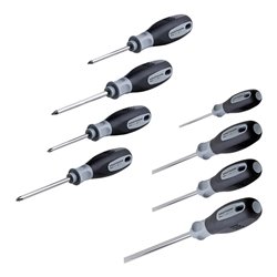 Kraftwerk Schraubendreher-Satz rostfrei 8-teilig
