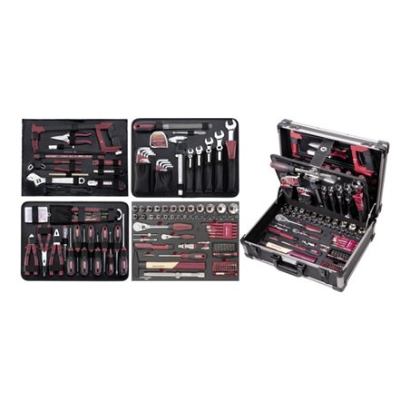 Kraftwerk Kraftwerk 3948 AluPro Werkzeugkoffer 263-tlg.