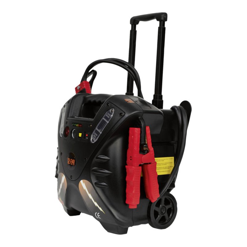 Kraftwerk Start-Booster 12-24V 24Ah 1900/5000A Kabellänge 220 cm