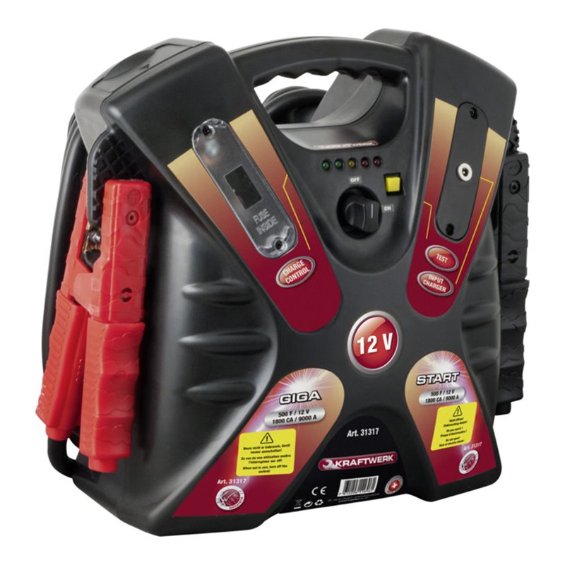 Kraftwerk Start-Booster 12 V GigaStart 3000