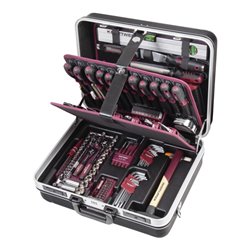 Kraftwerk ABS-Profi-Werkzeugkoffer, 186 tlg.
