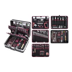 Kraftwerk ABS-Profi-Werkzeugkoffer, 186 tlg.
