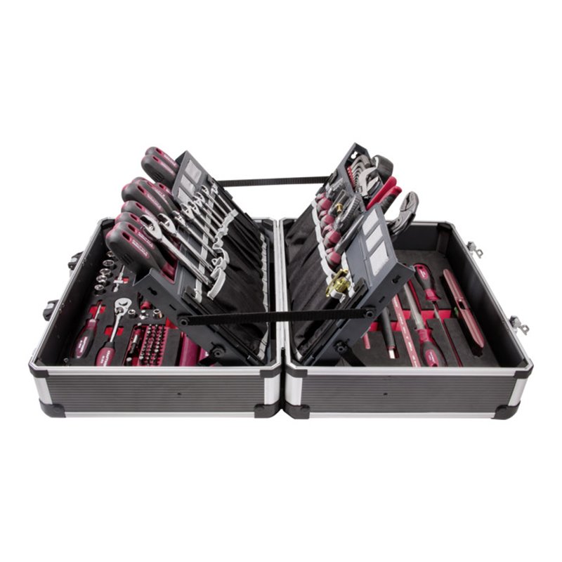 Kraftwerk Service-Werkzeugkoffer,ERGO+HIGHTECH,154-tlg