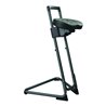 STIER ESD-Stehhilfe mit Stahlgestell Sitzhöhe 600-850 mm PU-Sitz