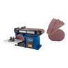 Scheppach Band- und Tellerschleifer BTS900 mit 3x Schleifbändern und Schleifscheibe